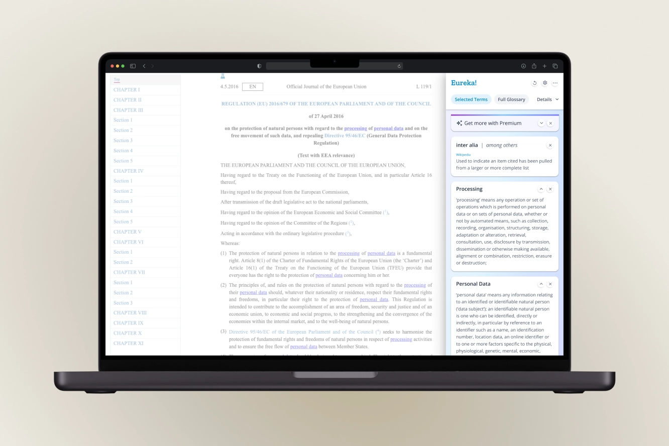 Eureka — Browser Extension Design