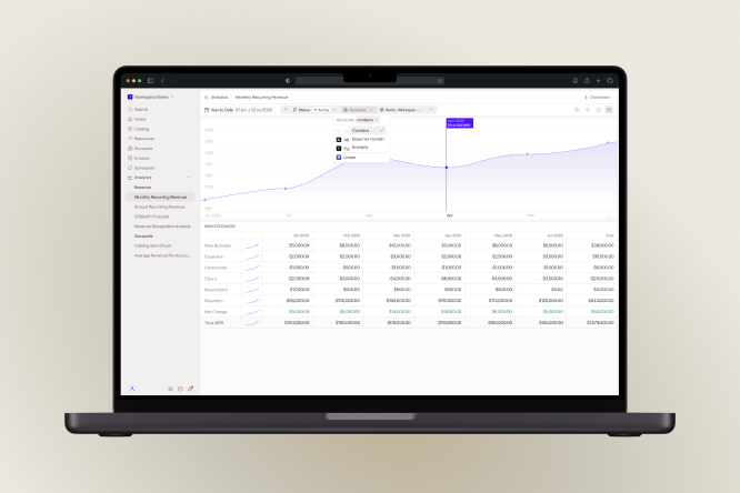 Novel Filtering for Analytics Chart Design