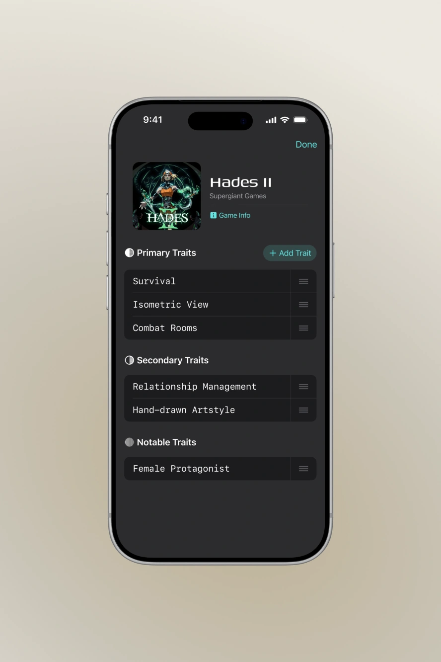 TraitSystem — Hades 2 Traits